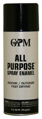 Spray Paint, Black Gloss, 9-oz.