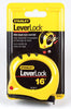 Stanley  LeverLock  16 ft. L x 0.75 in. W Tape Measure  Yellow  1 pk