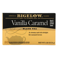 Bigelow Tea Vanilla Caramel Black Tea - Case of 6 - 20 Bags