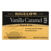 Bigelow Tea Vanilla Caramel Black Tea - Case of 6 - 20 Bags