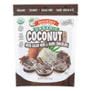 Jennies Coconut Bites - Organic - Cacao Chocolate - Case of 6 - 5.25 oz