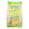 Late July Snacks Organic Tortilla Chips - Classic Rich - Case of 9 - 11 oz.