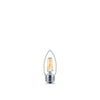 Philips B11 E26 (Medium) LED Bulb Soft White 40 W 3 pk