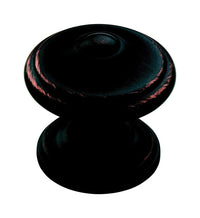 Amerock  Revitalize  Round  Cabinet Knob  1-1/4 in. Dia. 1-1/4 in. Oil Rubbed Bronze  1 pk