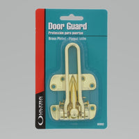 Ultra Hardware 3 in. H X 5 in. L Brass-Plated Zinc Door Guard