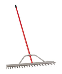 Corona 61 in.   L X 30 in.   W Aluminum Landscape Rake Aluminum Handle