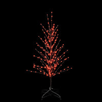 Santa's Best  Twig Tree  Lighted Halloween Decoration  36 in. H x 24 in. W 1 pk