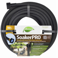 Element SoakerPRO 3/8 in. D X 50 ft. L Soaker Black PVC Soaker/Sprinkler Hose (Pack of 8)