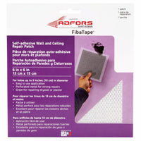 Adfors FibaTape 6 in. W X 6 in. L X 1/4 in. Drywall Repair Sheets