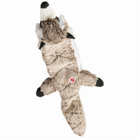 Quilted Raccoon Dog Toy, 23-In. (Pack of 3)