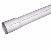 Charlotte Pipe Schedule 40 PVC 1/2 in. Dia. x 20 ft. L 0 psi DWV Pipe (Pack of 10)