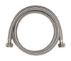 Homewerks 3/4 in. Hose Thread in. X 3/4 in. D Hose Thread 60 in. Braided Stainless Steel Washing Mac