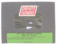 Grip Rite 8HGCAS1 1.050 Lb 2-1/2" Hot Dipped Galvanized Smooth Shank Casing Na