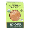 Spicely Organics - Organic Cinnamon - Ground - Case of 6 - 0.45 oz.