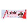 Thinkthin Dark Chocolate Peppermint Bars  - Case of 10 - 1.41 OZ