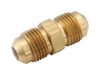 Anderson Metals 3/8 in.   Flare  T X 3/8 in.   D Flare  Brass Union