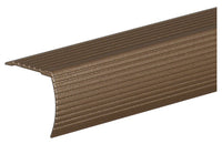 Carpet Bar, Adhesive, Cocoa Finish, 1-1/8 x 36-In.