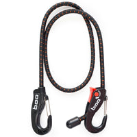 The Great Bungee Black/Orange Adjustable Bungee Cord 32 in. L X .25 in. 1 pk