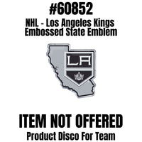 NHL - Los Angeles Kings Team State Aluminum Emblem