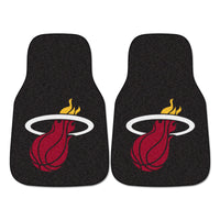 NBA - Miami Heat Carpet Car Mat Set - 2 Pieces