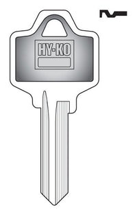 Hy-Ko Home House/Padlock Key Blank NA25PR Single sided For For National locks (Pack of 5)