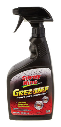 Spray Nine Grez Off Unscented Scent Heavy Duty Degreaser 32 oz Liquid