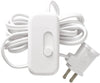 Lutron Credenza White 300 W Plug-In Dimmer Slide Switch 1 pk