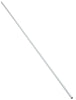 6-Ft. White Superslide Closet Hanging Rod