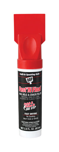 DAP Fast 'N Final Ready to Use White Spackling Compound 2.8 oz