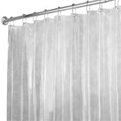 InterDesign 14591 Extra Wide Clear Vinyl Shower Curtain