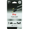 GE Pro 6 ft. L Audio Cable 3.5 mm