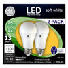 LED Light Bulbs, Frosted Soft White, 12-Watts, 1100 Lumens. (Pack of 4)