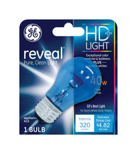 GE Reveal A15 E26 (Medium) LED Bulb Pure Clean Light (Pack of 6)