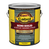 Cabot Semi-Solid Tintable 1107 Deep Base Water-Based Acrylic Stain 1 gal. (Pack of 4)