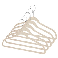 Whitmor Spacemaker 9.63 in. H X 0.13 in. W X 17.75 in. L Plastic Suit Hanger 5 pk