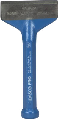 Dasco Pro 2-1/2 in. W X 7 in. L Brick Chisel Set 1 pk