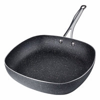 Granite Rock Aluminum Fry Pan Gray