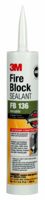 3M Gray Intumescent Fireblock Sealant 10.1 oz