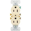 DUPLEX RECEPTACLE LT.ALMOND