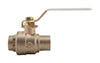 Watts 1/2 in.   Brass Sweat Ball Valve Full Port