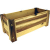 Rectangle Wood Planter, 16 x 7-In. (Pack of 6)