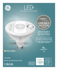 GE Lighting LED+ PAR 38 E26 (Medium) LED Smart Link Bulb Warm White 90 Watt Equivalence 1 pk