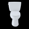 TOTO Drake Elongated Two Piece Toilet (Cotton White)