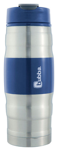 Bubba 16 oz Blue/Silver Travel Tumbler