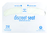 Hospeco Discreet Seat Flushable Toilet Seat Covers 0 Rolls 0 sheet