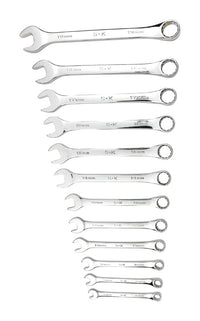 SK Professional Tools 12 Point Metric Combination Wrench Set 12 pc