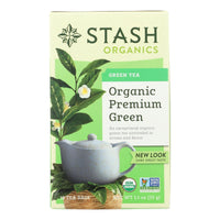 Stash Tea - Organic - Green - Premium - 18 Bags - Case of 6