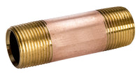 B And K Industries 462-001 3/8 X Close Red Brass Nipple