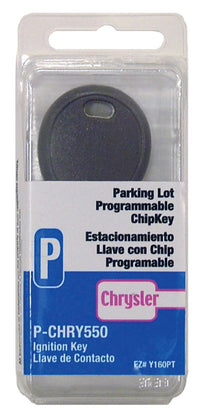 Hy-Ko  Transponder Key  Automotive  Chipkey  Single sided For Fits Most Chrysler Ignitions