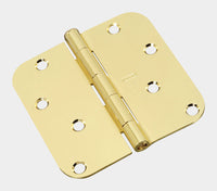 National Hardware 4 in. L Polished Brass Door Hinge 1 pk